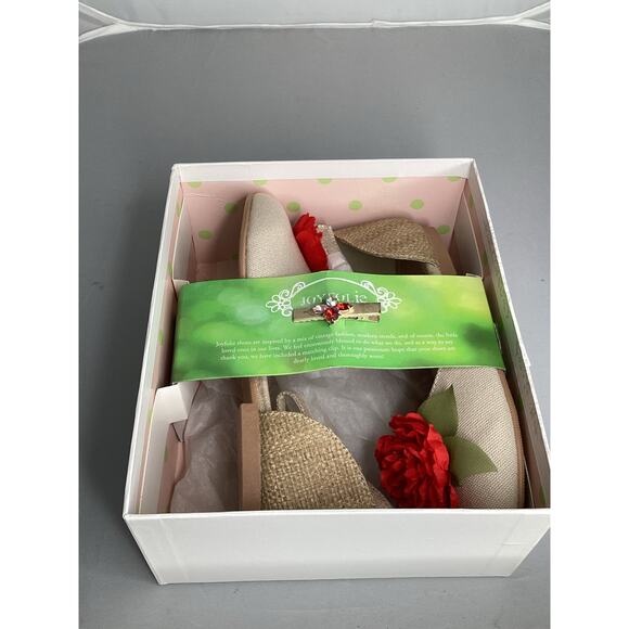 Joyfolie Hailey Flat In Red - Size Y2 - New In Box - Picture 6 of 6